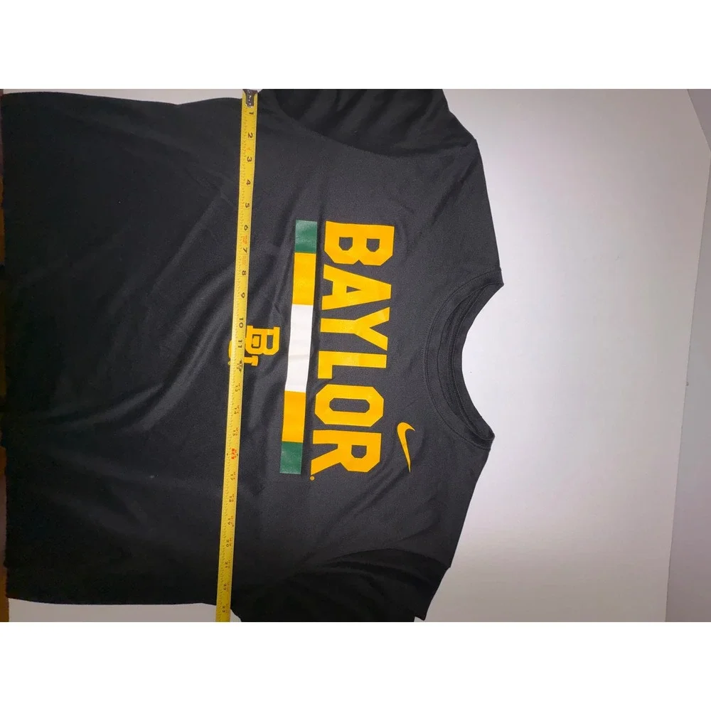 Nike Baylor Bears Dri-Fit T-Shirt XXL Black Yellow Green‎ Athletic Gym
